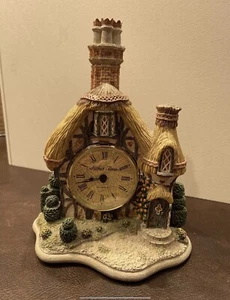 Father Time Clock1991 The Manor House Handmade And Hand painted in Great Britain - Picture 1 of 5