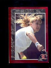 1992 Sport Legends Magazine STEFFI GRAF Tennis Red Foil Card