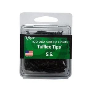Viper Tufflex - SS 2BA Soft Dart Tips - 100 Count - Picture 1 of 2
