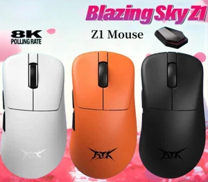 Wireless Gaming Mouse Foot PAW3950 Wireless 8k Polling Rate 0.39ms Low Latency - Picture 1 of 28