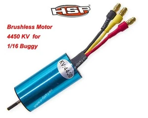 Motor sin escobillas HSP 28470 para camión buggy escala 1/16 4450 KV Reino Unido - Imagen 1 de 1