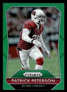 2015 Panini Prizm #181 Patrick Peterson Green Prizm CARDINALS - Picture 1 of 2