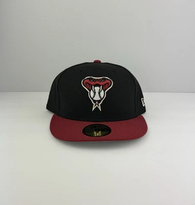NEW Authentic New Era Arizona Diamondbacks Baseball Hat Black - Size 7 3/8 - Image 1 of 4