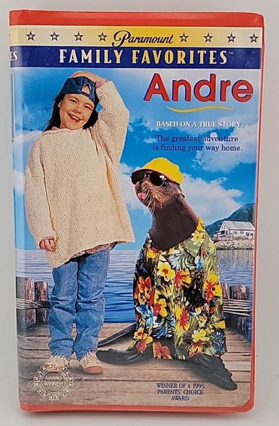 Andre (VHS, 1995, Clamshell) Red Case — 第 1/3 张图片