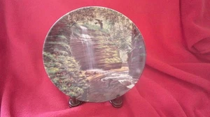 The Hidden Waterfall By Bart Jerner 1989 Knowles Plate - Picture 1 of 5