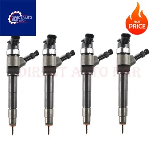 4X Fuel Injector 0445110249 for BOSCH Ford PK Ranger BT50 3.0L C/R WE0113H50 - Picture 1 of 9