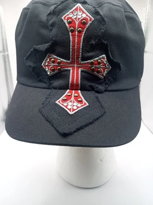 Бейсболка с крестовыми крыльями ослепительная состаренная кадетская военная армейская гибкая облегающая - Изображение 1 из 4