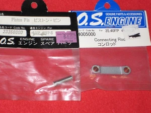 NEW OS MAX 40 FP-S CON ROD & PISTON PIN for GLOW MODEL AIRPLANE ENGINE - Picture 1 of 3