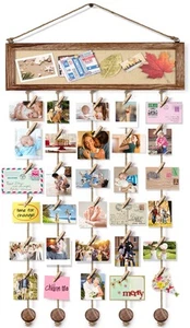 Picture Frames Collage Wall Decor Hanging Photo Display Multi Pictures Organi... - Picture 1 of 7