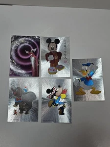 Lotto Cartoline Vintage Walt Disney Dufex Lamina Metallizzata - Foto 1 di 7