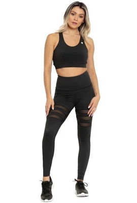 Black Milk Legging Women’s X-Small Sporty Stripes High Waisted Ninja Pants - Image 1 of 4