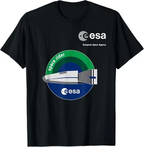 ESA Europäische Weltraumorganisation Mission Space Rider Rakete Patch T-Shirt - Bild 1 von 3