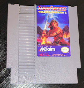 Acclaim IronSword: Wizards & Warriors II NES NTSC-U/C Game Cartridge