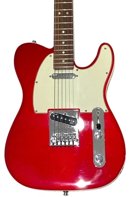 Fender USA American Deluxe Telecaster N3 Guitar Candy Apple Red - Image 1 of 4