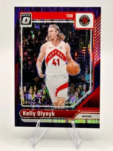 Baloncesto óptico Donruss 2024-25 púrpura amortiguador Prizm Kelly Olynyk - Imagen 1 de 2