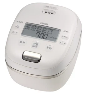 Tiger JRI-C060WO  Pressure IH Rice Cooker, 5.5 cups White 100V New/Made in Japan - Picture 1 of 11