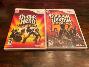 Wii Guitar Hero 3 III Legends of Rock + World Tour - getestet CIB - Bild 1 von 6