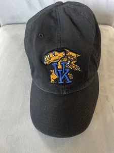Universtiy of Kentucky Wildcats Hat Black '47 Brand Embroidered Strapback Cap - Picture 1 of 5