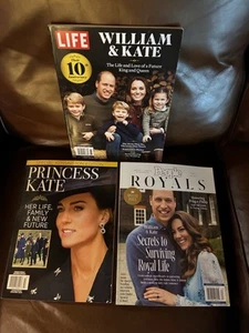 Prince William & Kate Special Issue Magazines (Lot of 3) - Foto 1 di 22