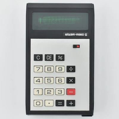 VTG 1975 Silver Reed 95 Calculator in Case Silver Seiko International Germany - Image 1 of 4