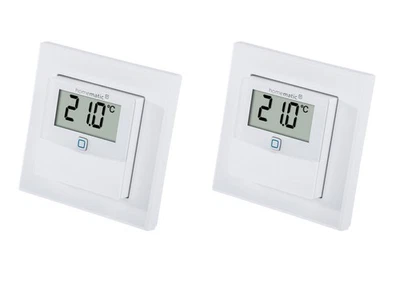 HOMEMATIC IP Smart Home 150180A0, Temp. und Luftfeucht. Sensor mit Display - Bild 1 von 4