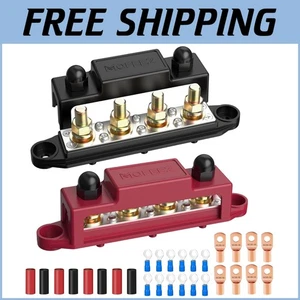 High-Capacity 250A Power Bus Bar Terminal Block for Marine & Automotive Use - Picture 1 of 8