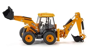 siku 3558, JCB 4CX Backhoe Loader, 1:50, Metal/Plastic, Yellow, Multifunctional, - Picture 1 of 10
