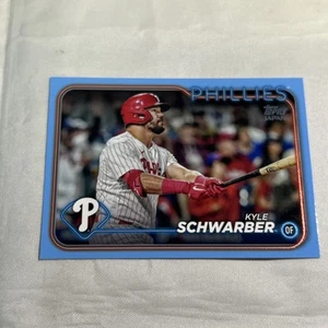Kyle Schwarber #172 Topps MLB 2024 Japan Edition Baseball Blue Parallel 041/150 - Bild 1 von 8