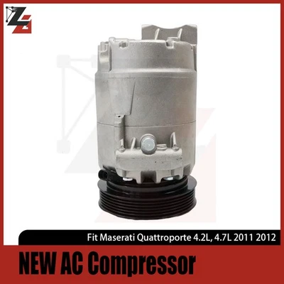Nuevo compresor de aire acondicionado AD-9519N apto para Maserati Quattroporte 4,2 L, 4,7 L 2011 2012 Foto 1 de 4