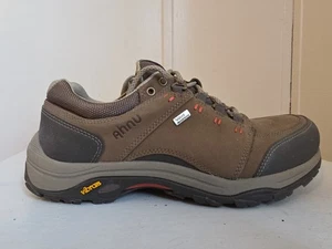 Ahnu Teva Montara  Brown Waterproof Leather Low Hiking Walking Trail Sneakers 8 - Picture 1 of 5
