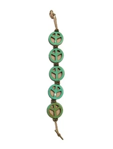 Turquoise Peace Bracelet - Picture 1 of 2