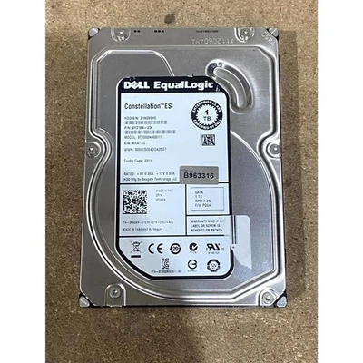 Dell EqualLogic Constellation ES ST1000NM0011 3.5" PC Hard Drive Silver 1TB SATA - Image 1 of 4