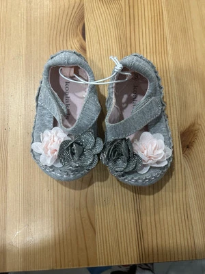 Zapatos de bebé niña Koalakids gris y rosa talla 3 Foto 1 de 4