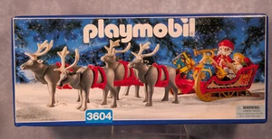 Slitta Magica di Babbo Natale, Renna Set Natale 3604 Playmobil NUOVO SIGILLATO Scatola Usura - Foto 1 di 4