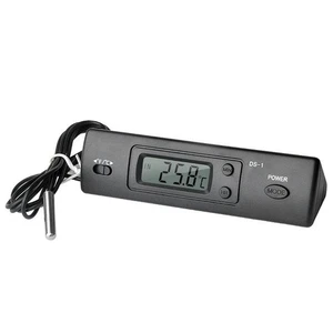 -1 Car LCD Display C/F Clock Temperature Sensor Controller Indoor1404 - Picture 1 of 7