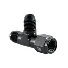 Aluminum 3-Way Tee T-Piece Fitting Adapter AN6 6-AN Female to 2XAN6 6-AN Male US