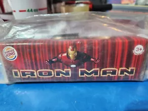 IRON MAN 2007 Burger King Kid's Meal TOY NOS Unopened ACTION FIGURE sealed - Picture 1 of 3