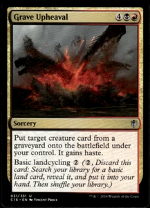 Grave Upheaval Commander 2016 NM Black Red Uncommon MAGIC MTG - Picture 1 of 2