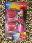 Trolls World Tour Strawberry Flavored Lip Balm & 2 Hair Clips-Poppy- by Townley 