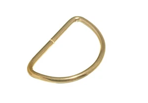 Nuovo 40 X Tendine Rivestimento Anelli a D Eb Metallo 25mm 2.5cm - Onestopdiy - - Foto 1 di 1