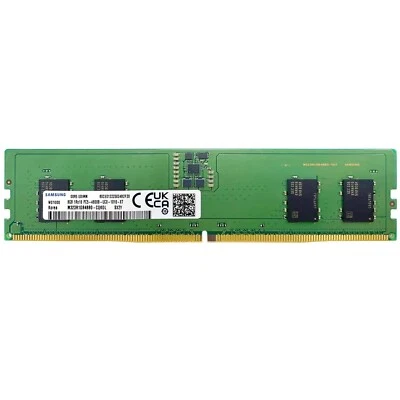 Samsung DDR5 8GB 4800MHz PC5-38400 288-Pins 1RX16 1.1V UDIMM Desktop Memory Ram - Image 1 of 4