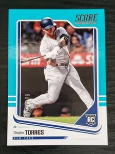 2018 Chronicles Score Teal #27 Gleyber Torres /199 - Picture 1 of 2