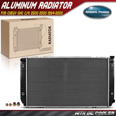 Radiador para Chevy GMC C2500 C3500 K2500 K3500 1994-2000 V8 7,4 L transmisión automática Foto 1 de 4