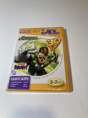 Fisher-Price Green Lantern (iXL Learning System, NEW) With 3D Game Glasses - Image 1 of 3