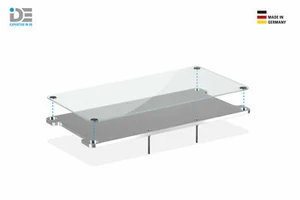 IDE Makerbot Replicator 2 & 2X HBP heated glass build plate bed upgrade  - Picture 1 of 4