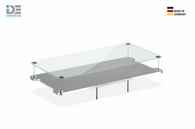 IDE Makerbot Replicator 2 & 2X HBP heated glass build plate bed upgrade  - Image 1 of 4