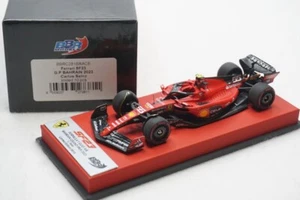 1/43 BBR FERRARI SF23 GP BAHRAIN 2023 C.SAINZ RED LEATHER BASE LE 10 PCS N MR - Picture 1 of 5