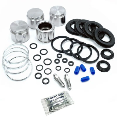 For Alfa 75 All Models (1985-1992) 2x Rear Brake Caliper Repair Kits & Pistons - Image 1 of 4