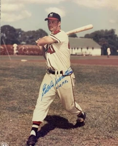 EDDIE MATHEWS MILWAUKEE BRAVES AUTOGRAPHED SIGNED 8X10 PHOTO #4 HOF 1978 - Picture 1 of 1