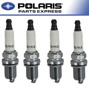 NEW 4 PACK POLARIS RANGER RZR SPORTSMAN 700 800 SPARK PLUG RC7YC3 OEM 3021671 X4 - Bild 1 von 1